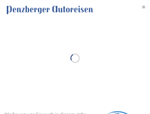 Tablet Screenshot of penzberger-autoreisen.de